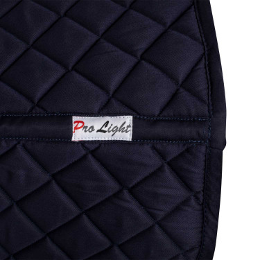 Trekking zadeldek katoen met zakken Marine Marineblauw