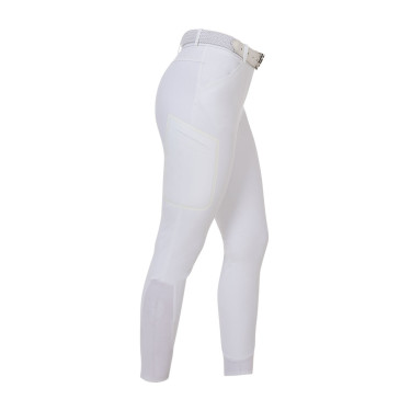 Pantalon slim fit femme Equestro Ridertechnology coutures thermosoudées
