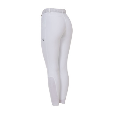 Pantalon slim fit femme Equestro Ridertechnology coutures thermosoudées