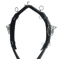 SELLETTE DE COURSE QH PRO, SYNTHETIQUE Noir