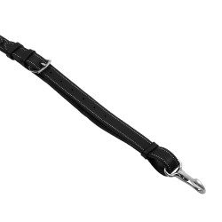 Collier de chasse Equestro anatomique en cuir avec martingale amovible