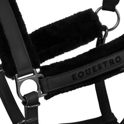 Licol Equestro en polypropylène avec rembourrage en mouton synthétique