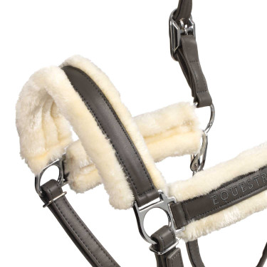 Licol Equestro en polypropylène avec rembourrage en mouton synthétique