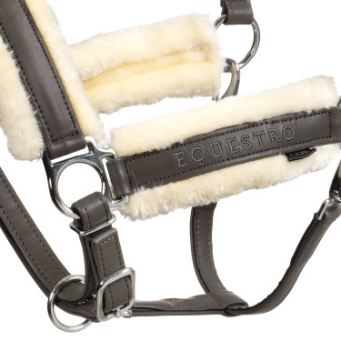 Licol Equestro en polypropylène avec rembourrage en mouton synthétique