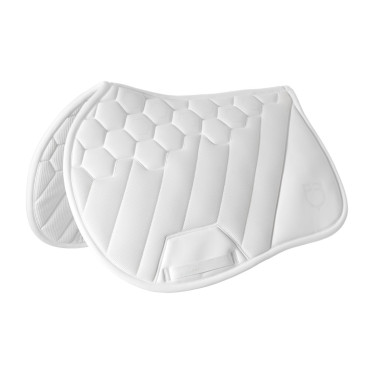 Tapis de saut Equestro Ridertechnology Blanc