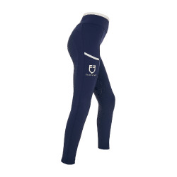 Legging Equestro fille avec découpes perforées Marine blazer / blanc Bleu marine Legging Equestro fille avec découpes perforées Marine blazer / blanc Bleu marine