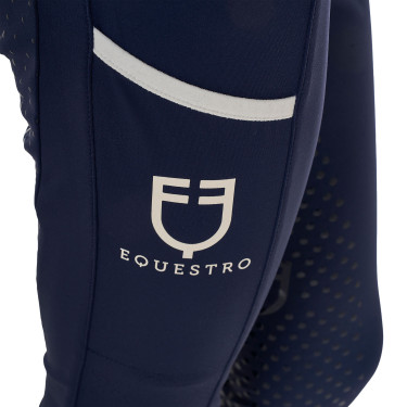 Legging Equestro fille avec découpes perforées Marine blazer / blanc Bleu marine Legging Equestro fille avec découpes perforées Marine blazer / blanc Bleu marine