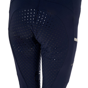 Legging Equestro fille avec découpes perforées Marine blazer / blanc Bleu marine Legging Equestro fille avec découpes perforées Marine blazer / blanc Bleu marine