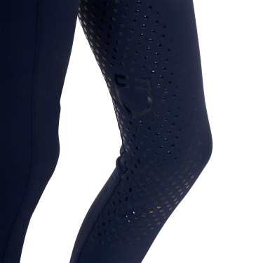 Meisjeslegging met geperforeerde decoraties Marine blazer / wit Marineblauw