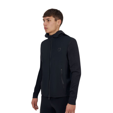 Sweat technique homme Equestro Ridertechnology à capuche