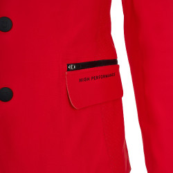 Veste de concours homme Equestro Ridertechnology coutures thermocollées