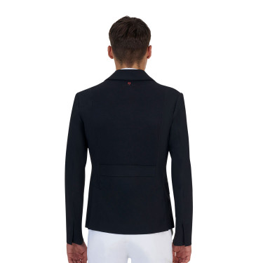 Veste de concours homme Equestro Ridertechnology coutures thermocollées Noir