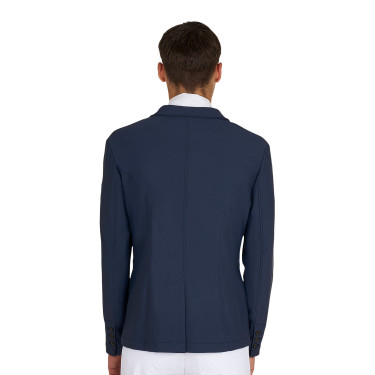 Veste de concours homme Equestro Girasol avec logo en relief Veste de concours homme Equestro Girasol avec logo en relief