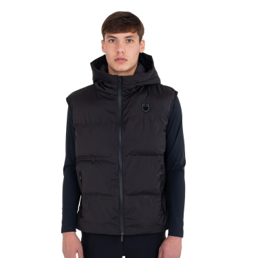 Veste sans manches Equestro technique homme avec capuche Ridertechnology