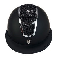 Cap met glitters en brede klep EN 1384-2023 goedgekeurd