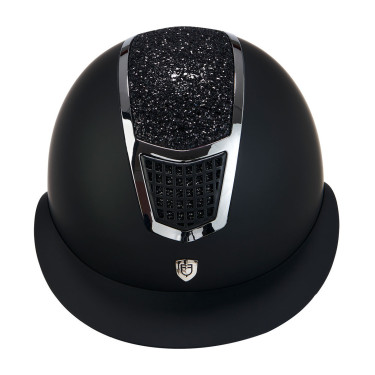 Cap met glitters en brede klep EN 1384-2023 goedgekeurd