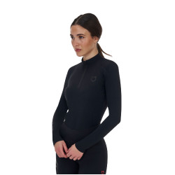 Polo training dames Equestro Ridertechnology lange mouw en rits