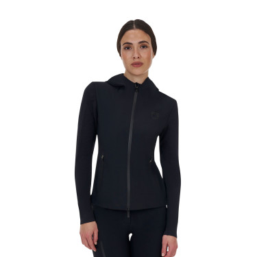 Sweat technique femme Equestro Ridertechnology capuche