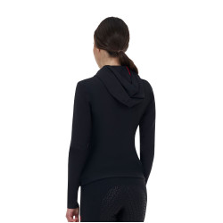 Sweat technique femme Equestro Ridertechnology capuche