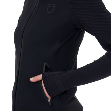 Sweat technique femme Equestro Ridertechnology capuche