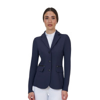 Veste de concours femme Equestro Ridertechnology coutures thermosoudées