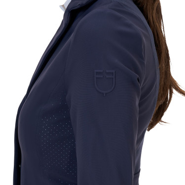 Veste de concours femme Equestro Ridertechnology coutures thermosoudées Veste de concours femme Equestro Ridertechnology coutures thermosoudées
