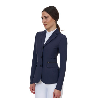 Veste de concours femme Equestro Ridertechnology coutures thermosoudées Veste de concours femme Equestro Ridertechnology coutures thermosoudées