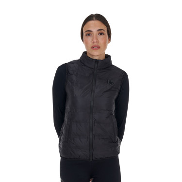 Veste sans manches femme Equestro Ridertechnology coutures thermosoudées Veste sans manches femme Equestro Ridertechnology coutures thermosoudées