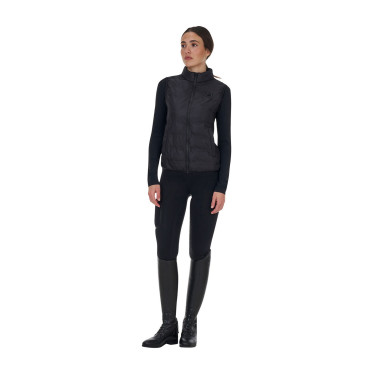 Veste sans manches femme Equestro Ridertechnology coutures thermosoudées Veste sans manches femme Equestro Ridertechnology coutures thermosoudées