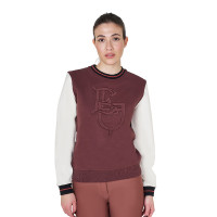 Sweatshirt Equestro femme EQ col rond