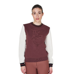 Sweatshirt Equestro femme EQ col rond