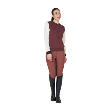 Sweatshirt Equestro femme EQ col rond