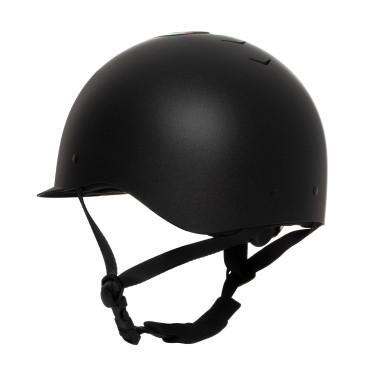 Casque femme Equestro Azael Stone Equestro visière étroite homologation EN 1384-2023