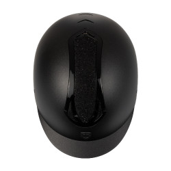 Casque femme Equestro Azael Stone Equestro visière étroite homologation EN 1384-2023