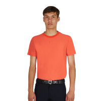 Heren trainings-T-shirt van technische stof met microgaatjes