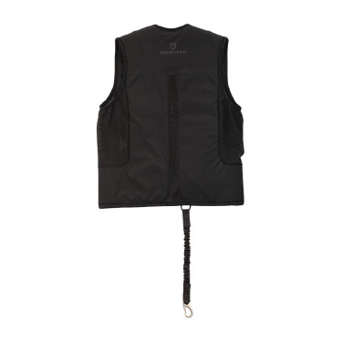 Gilet airbag Equestro compatible avec protection dorsale