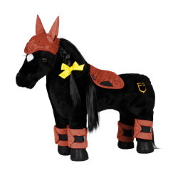 Set bandages Toy Horse Baksteenrood
