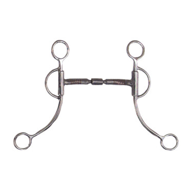 Inox westernbit met lange scharen zonder scharnier
