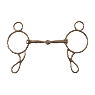 Mors Western Gonzales Pool's en inox Mors Western Gonzales Pool's en inox