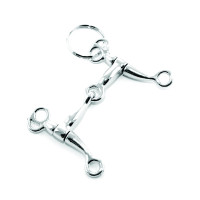 Porte-clés mors western Umbria Equitazione inox