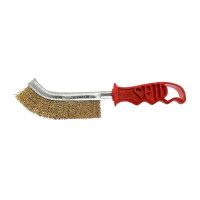Brosse pour sabots en acier laitonné Umbria Equitazione