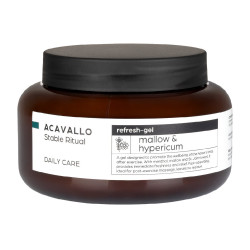Gel rafraîchissant à la mauve et au millepertuis Acavallo