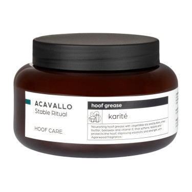Graisse pour sabots Acavallo au beurre de karité