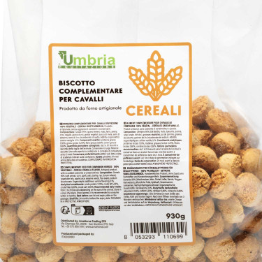 Friandises végétal pour chevaux aux céréales Umbria Equitazione