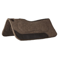 Tapis de selle Pool's en feutre de pure laine avec renforts en cuir Tapis de selle Pool's en feutre de pure laine avec renforts en cuir