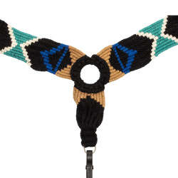 Collier de chasse Pool's en mohair à motif croisé