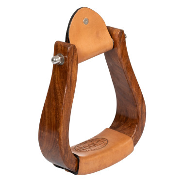 Étriers western Pool's ys standard en bois