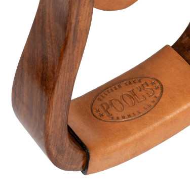 Étriers western Pool's ys standard en bois