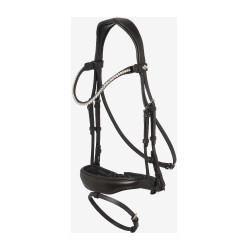 Bridon de dressage anatomique Kudos LeMieux Bridon de dressage anatomique Kudos LeMieux