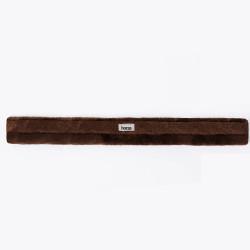 Teugelbeschermer van imitatiebont Narvik (60 cm) Bruin